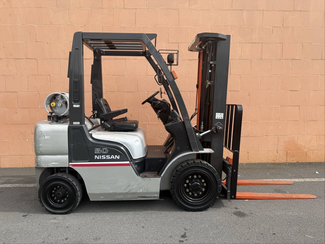 image of used 2019 nissan mpl02a25lv forklift for sale